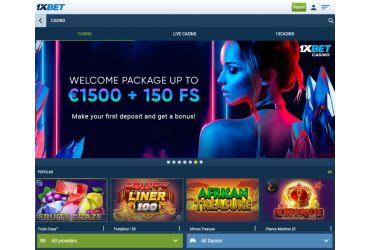 1xbet - main page