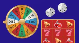 Roulette, slots and dice
