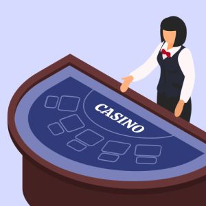 Casino game table