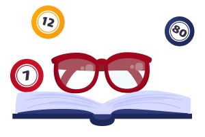 Book and glasses