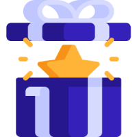 Star in a gift box