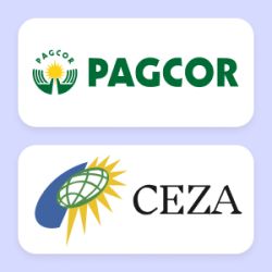 PAGCOR and CEZA logos