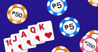 Poker chips and cards