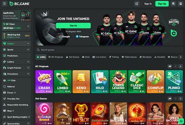 BC.Game - main page