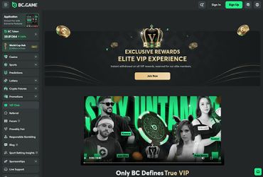 BC.Game - VIP page