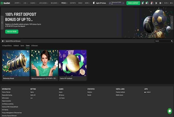 Beatbet casino promotions