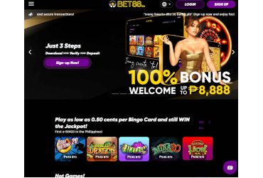 Bet88 casino lobby