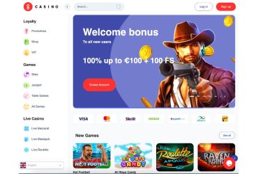Oxi Casino – main page