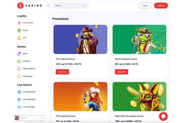 Oxi Casino – promotion