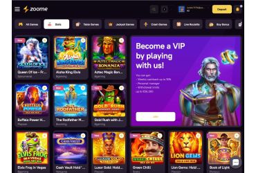 Zoome Casino – games