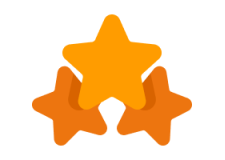 Three stars