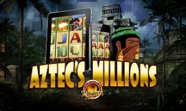 aztecs millions slot logo