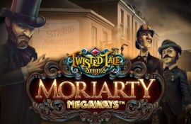 moriarty megaways slot logo