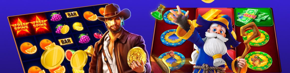 Real money slot machine banner